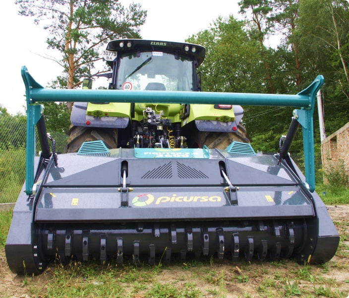 Корчування мульчувачем